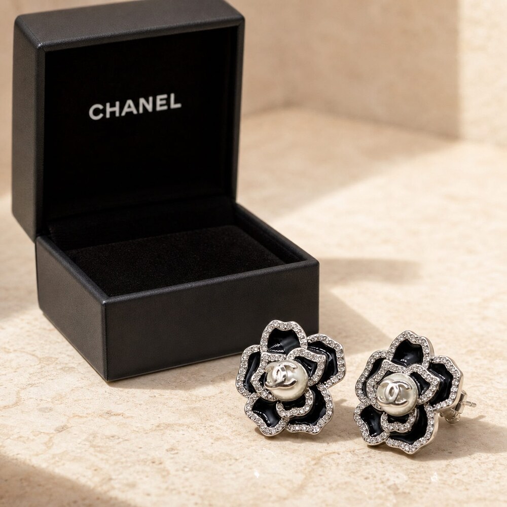 CHANEL Classic Parisian Earrings Style 36 | New with Box - Picture 6 of 9